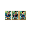 3Pcs Inter Milan Vintage Soccer Cards Fan Made, Sneijder Zanetti Nagatomo Collectible Cards